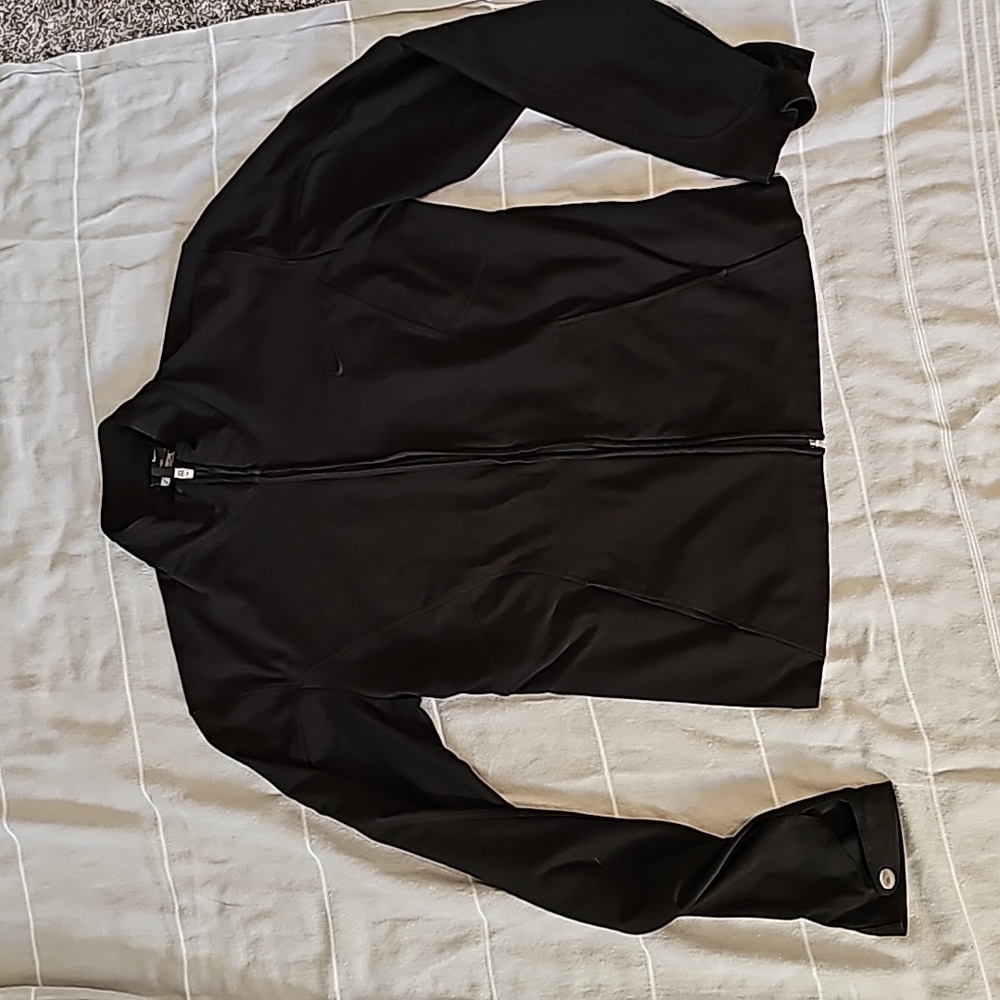 STUNNING NIKE DRI FIT FIT ZIP UP JACKET SEMI CROP 56323
